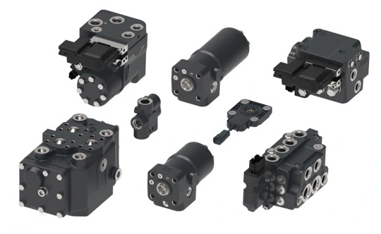 системи рульового керування Danfoss, гідравлічне рульове керування Sauer-Danfoss, electrohydraulic steering Danfoss, джойстик-керування машиною Danfoss